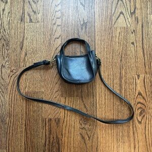 Madewell Black Mini Crossbody Bag with Adjustable Strap